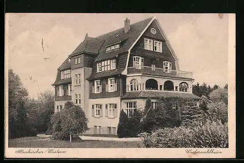 AK Altenkirchen /Westerw., Westerwaldheim, Totalansicht mit Garten