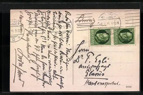 AK München, Marienplatz mit Mariensäule und Brunnen