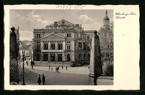 AK Altenburg /Thür., Theater