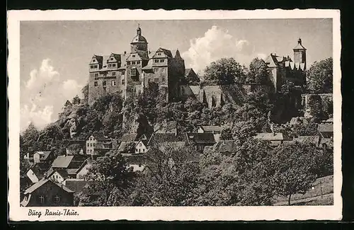 AK Ranis /Thür., Burg Ranis