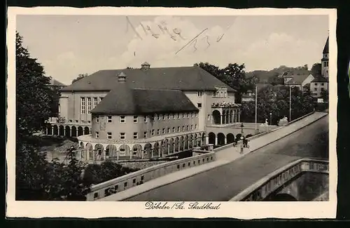 AK Döbeln /Sa., Stadtbad