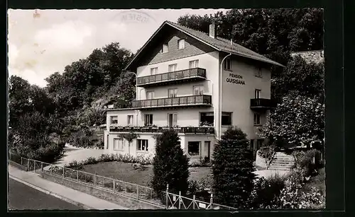 AK Königstein /Ts., Pension Quisisana, Ölmühlweg 2