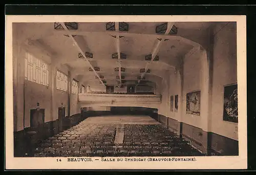 AK Beauvois, Salle du Syndicat