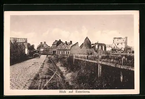 AK Eunetieres, Blick auf den Ort