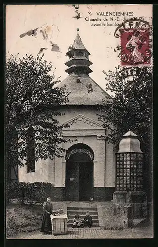AK Valenciennes, Chapelle de Notre-Dame des Affliges