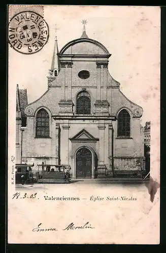 AK Valenciennes, Église Saint-Nicolas