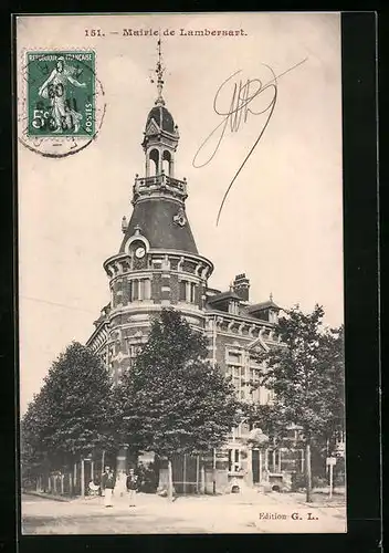 AK Lambersart, La Mairie