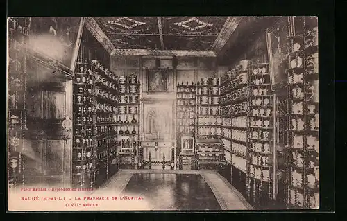 AK Baugé, La Pharmacie de l`Hopital (XVIIe siecle)