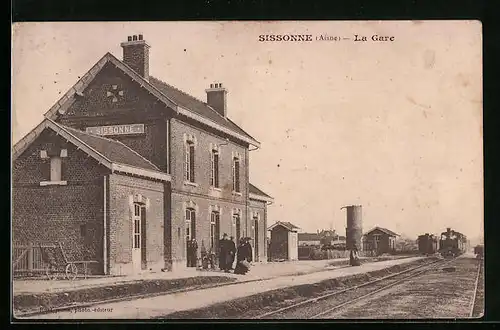 AK Sissonne, La Gare