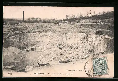AK Mortcerf, Carrières du Four a chaux