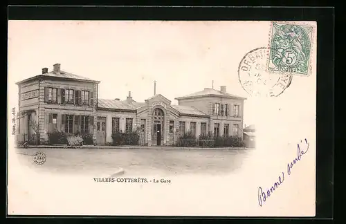 AK Villers-Cotterets, La Gare