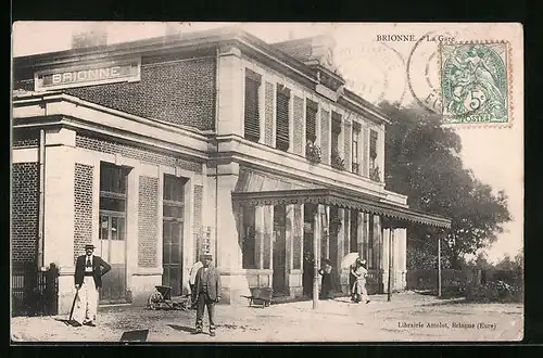 AK Brionne, La Gare