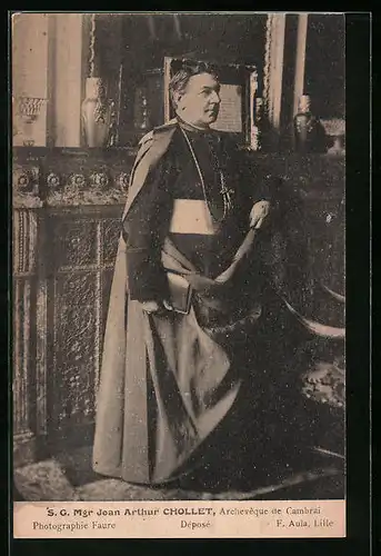 AK Cambrai, Jean Arthur Chollet, Archeveque