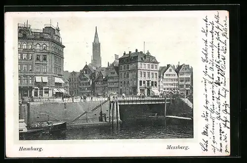 AK Hamburg, Partie am Messberg