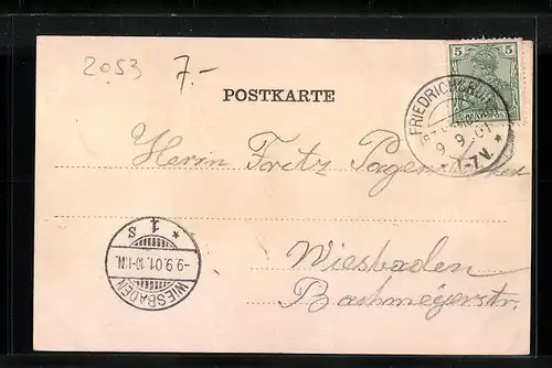 AK Friedrichsruh, Am Mausoleum