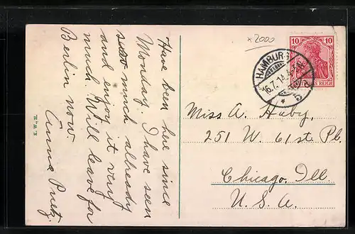 AK Hamburg, Konzert auf dem Rathausmarkt