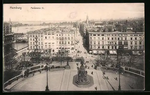 AK Hamburg, Ausblick vom Rathaus