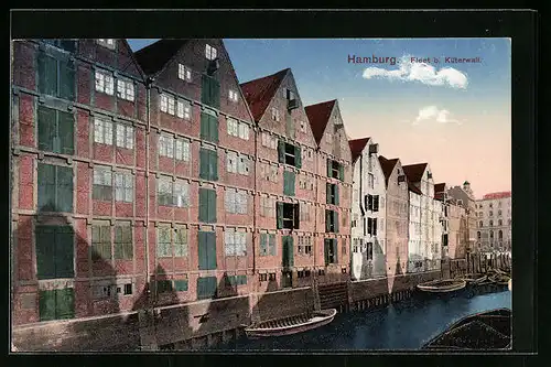 AK Alt-Hamburg, Fleet beim Küterwall