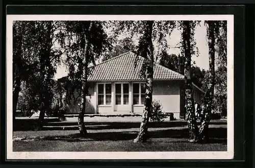 AK Döberitz, Olympisches Dorf, Wohnhaus an der oberen Dorfaue