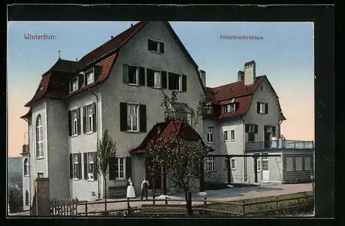 AK Winterthur, Ansicht vom Privatkrankenhaus