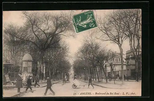 AK Angers, Boulevard du Roi René
