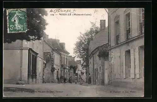 AK Neuillé, Une Rue