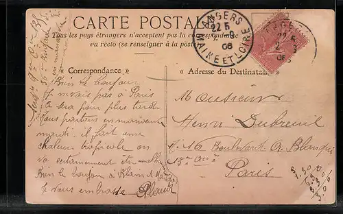 AK Angers, Halle et Marché de la Place de la République