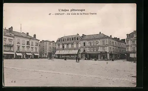 AK Cholet, Un Coin de la Place Travot