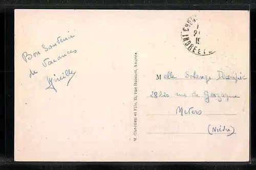 AK Varennes-sur-Loire, Rue Principale