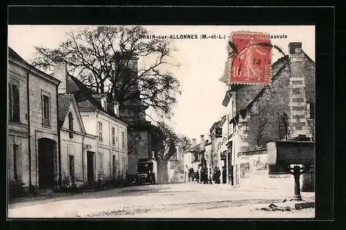 AK Brain-sur-Allonnes, Place de la Bascule