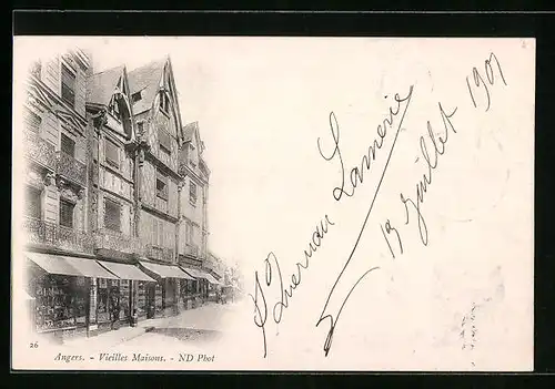AK Angers, Vieilles Maisons
