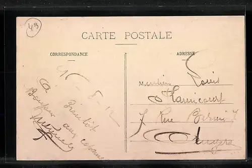 AK Les Rosiers, Place de l`Eglise et Rue de la Gare