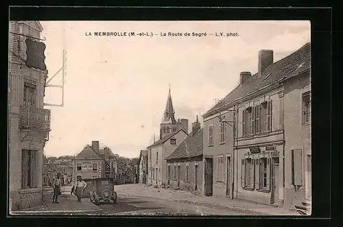 AK La Membrolle, La Route de Sergré