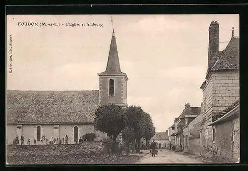 AK Foudon, L`Eglise et le Bourg
