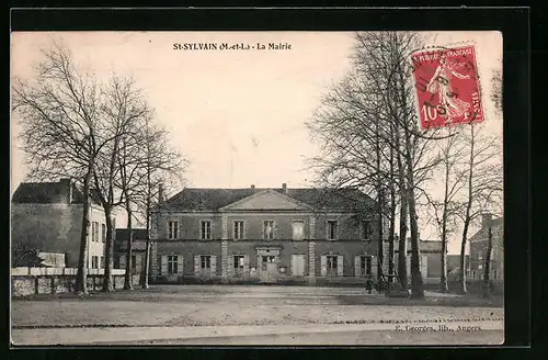 AK Saint-Sylvain, La Mairie