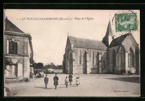 AK Le Plessis-Grammoire, Place de l`Eglise