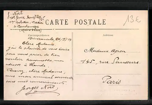 AK Bouchemaine, Vue du bas du Bourg