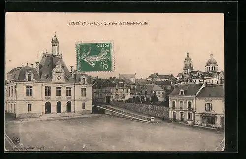 AK Segré, Quartier de l`Hotel de Ville