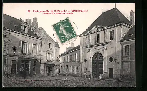 AK Fontevrault, Entrée de la Maison Centrale