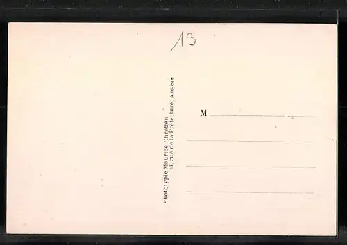 AK La Pommeraye, Quartier de Bourg-David