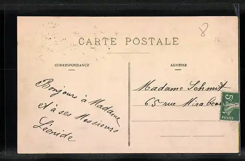 AK Beaufort-en-Vallée, Place Jeanne de Laval