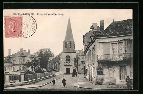 AK Doué-la-Fontaine, Eglise Saint-Pierre