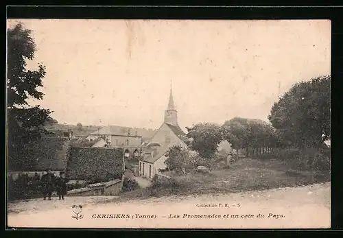 AK Cerisiers, Les Promenades et un coin du Pays