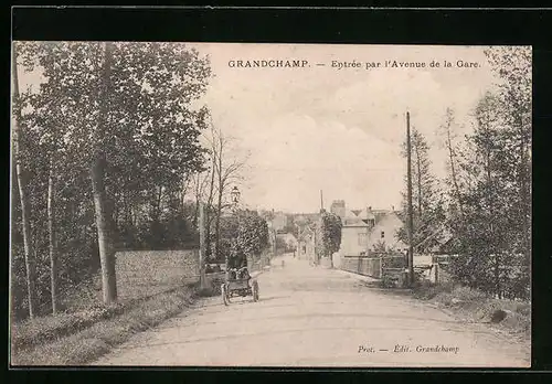 AK Grandchamp, Entrée par l`Avenue de la Gare