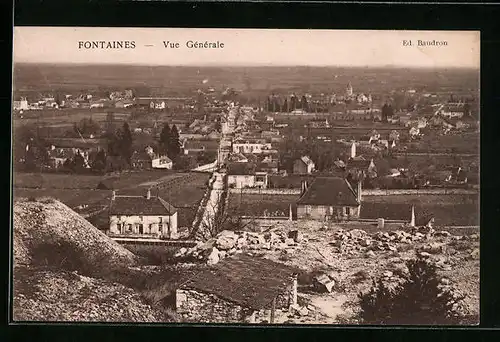 AK Fontaines, Vue Générale