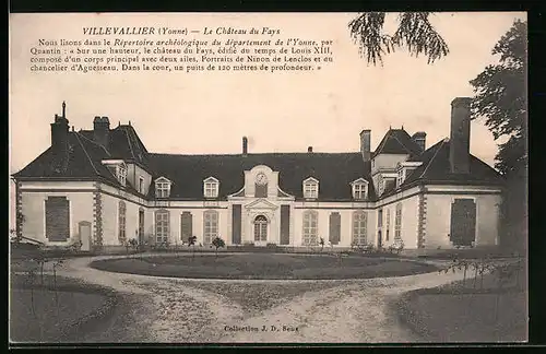 AK Villevallier, Le Chateau du Fays