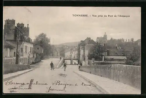 AK Tonnerre, Vue prise du Pont de l`Armancon