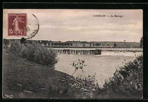 AK Courlon, Le Barrage