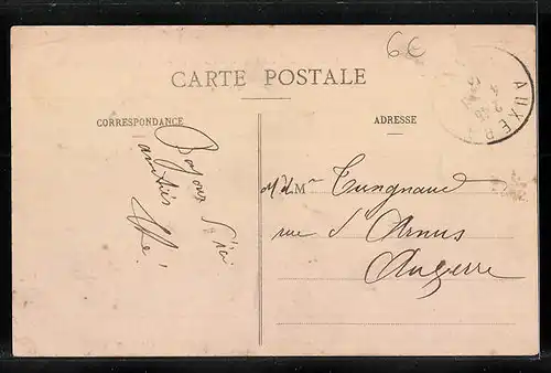 AK Coulanges-la-Vineuse, Vue générale