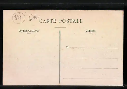 AK Joigny, Vue prise de la Gare